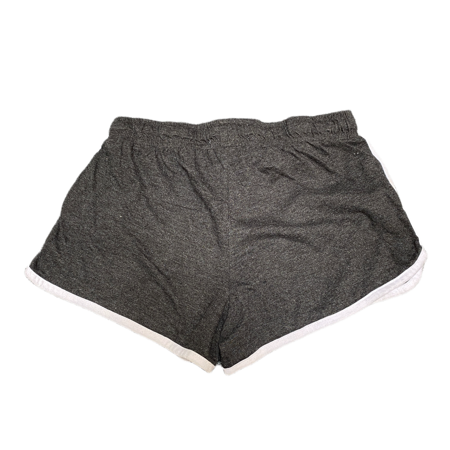 Running Sprinter Shorts Womens S 26" Waist Black Athletic Workout Dolphin Hem