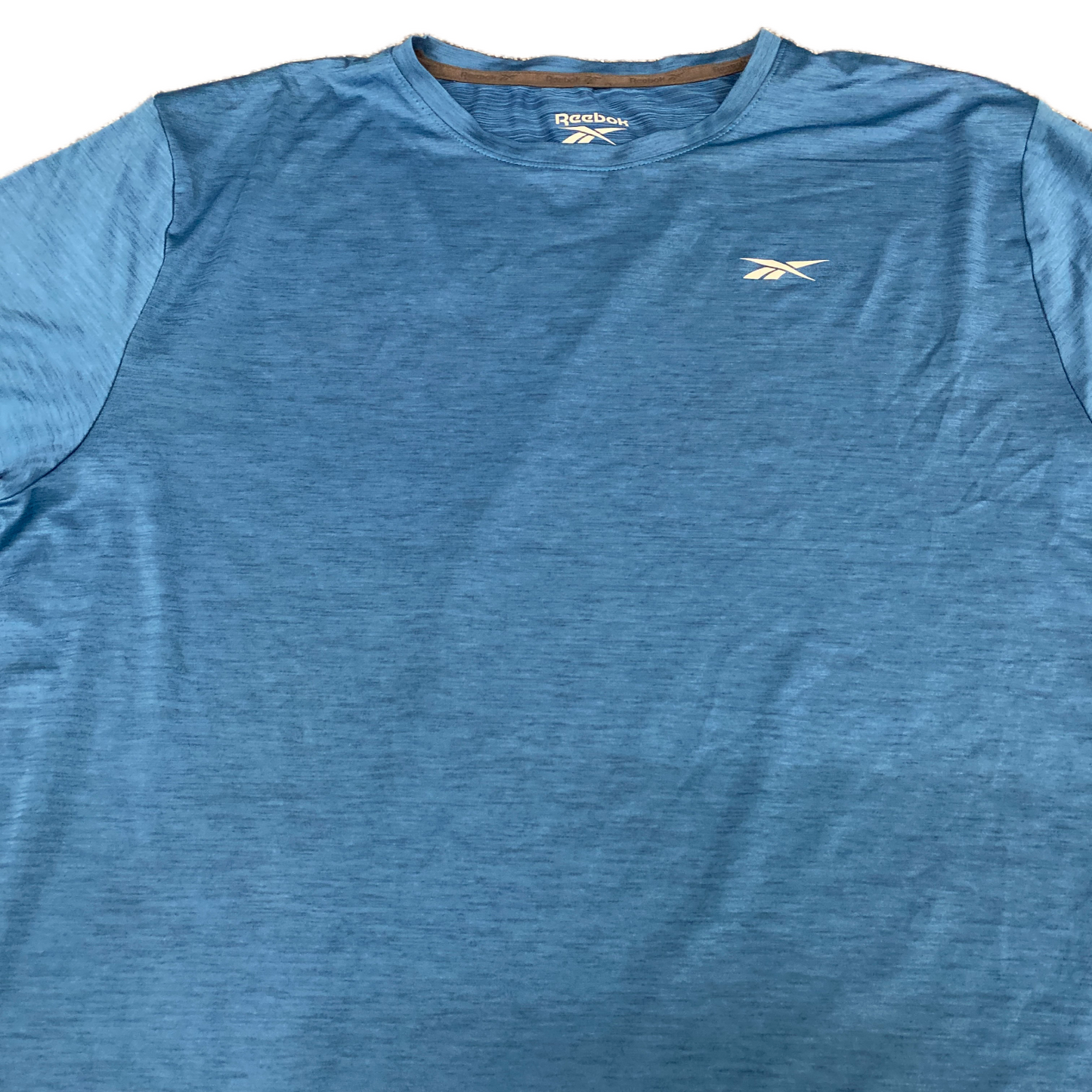 Reebok Speedwick T-Shirt Womens Large Blue Short Sleeve Crew Neck Pullover Tee