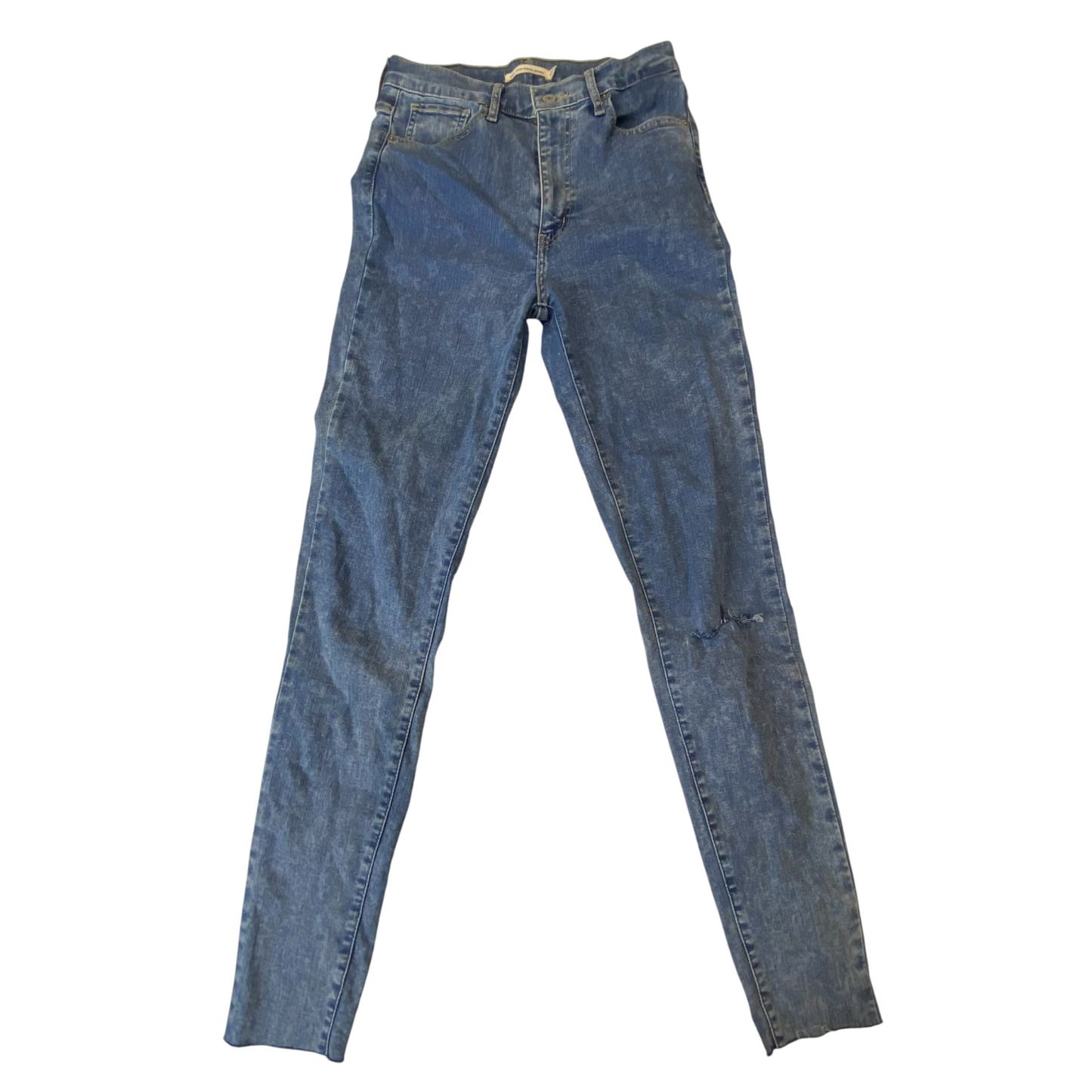 Levi's Jeans Womens Medium Blue Denim Mile High Super Skinny Pockets Outdoor