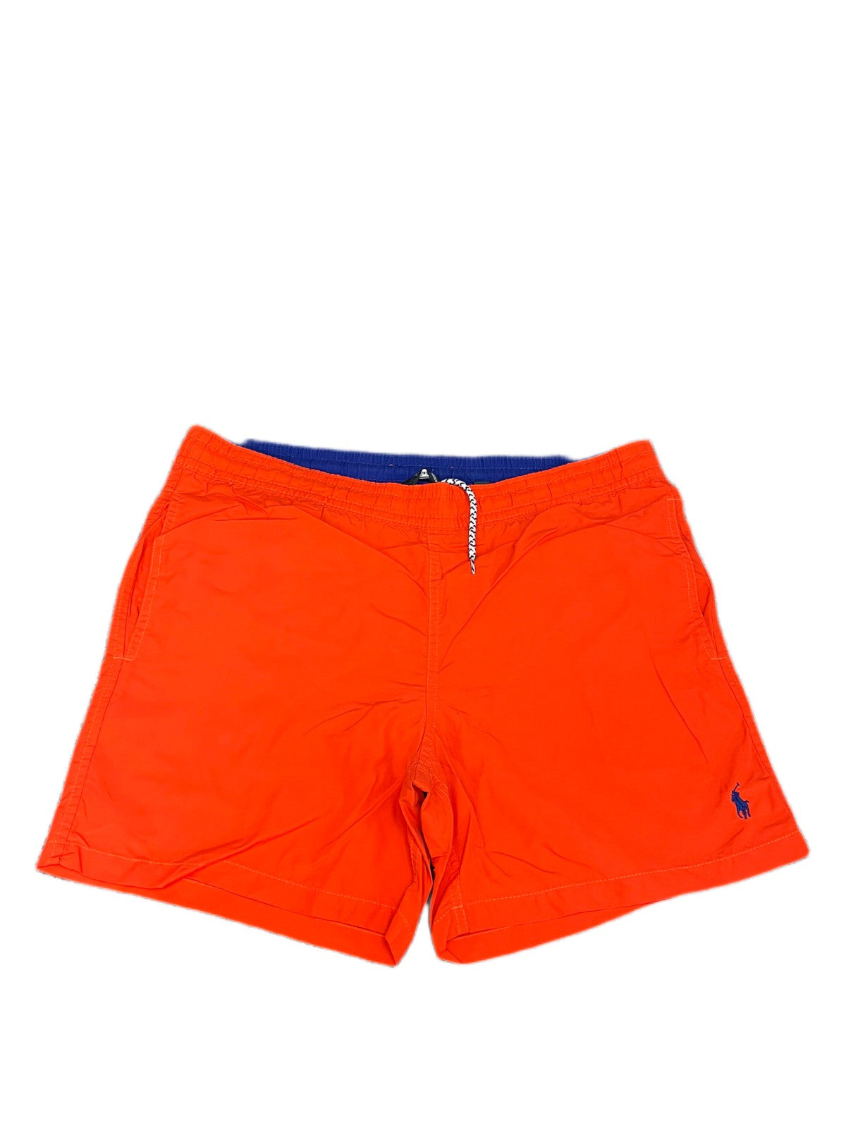Polo Ralph Lauren Swim Trunks Shorts Fits as Mens XL 36" Waist Orange Drawstring