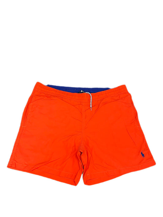 Polo Ralph Lauren Swim Trunks Shorts Fits as Mens XL 36" Waist Orange Drawstring