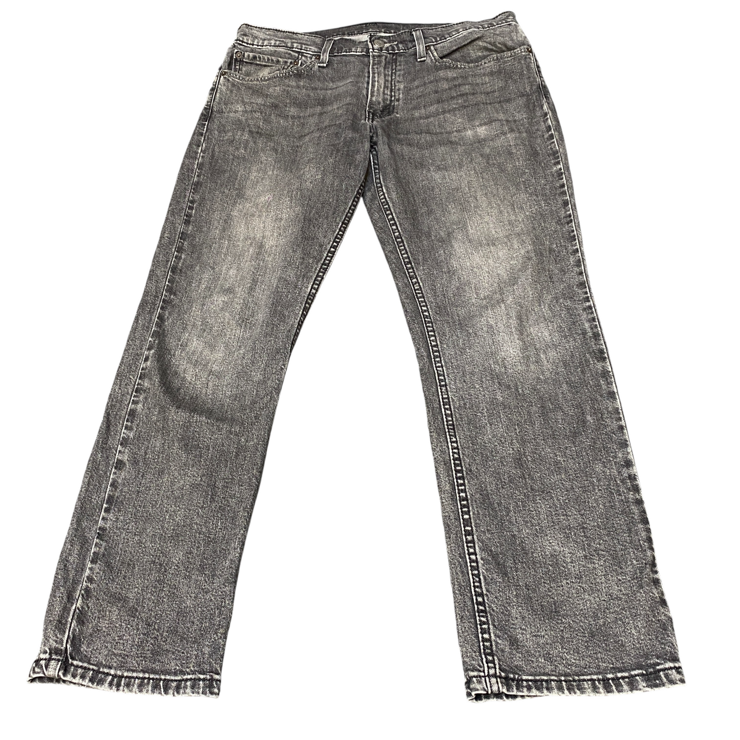 Levi's 511 Jeans Mens 37" Waist Grey Low Waist Streetwear Grunge Straight Leg