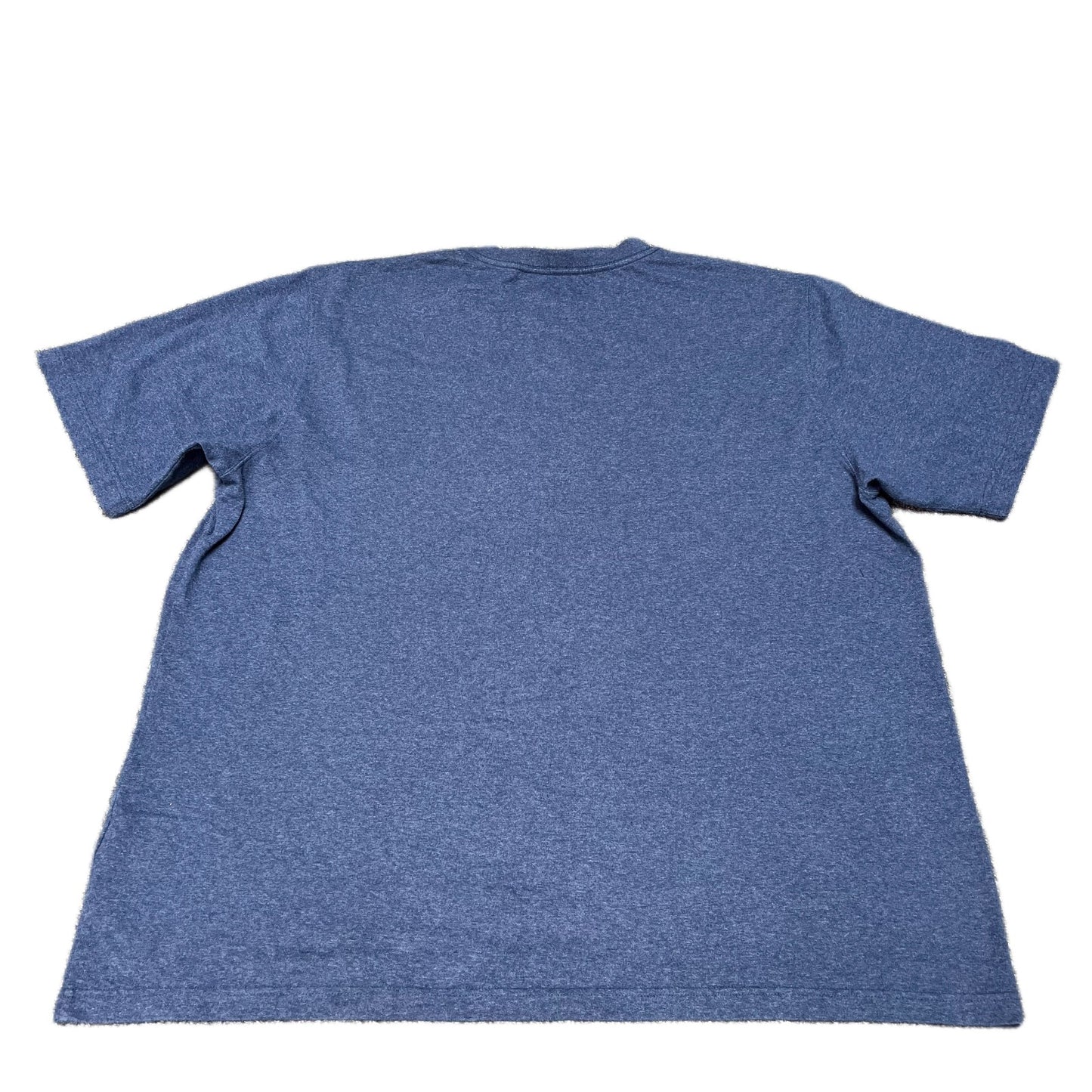 Carhartt Pocket T-Shirt Mens XL Blue Heather Loose Fit Short Sleeve Workwear Tee