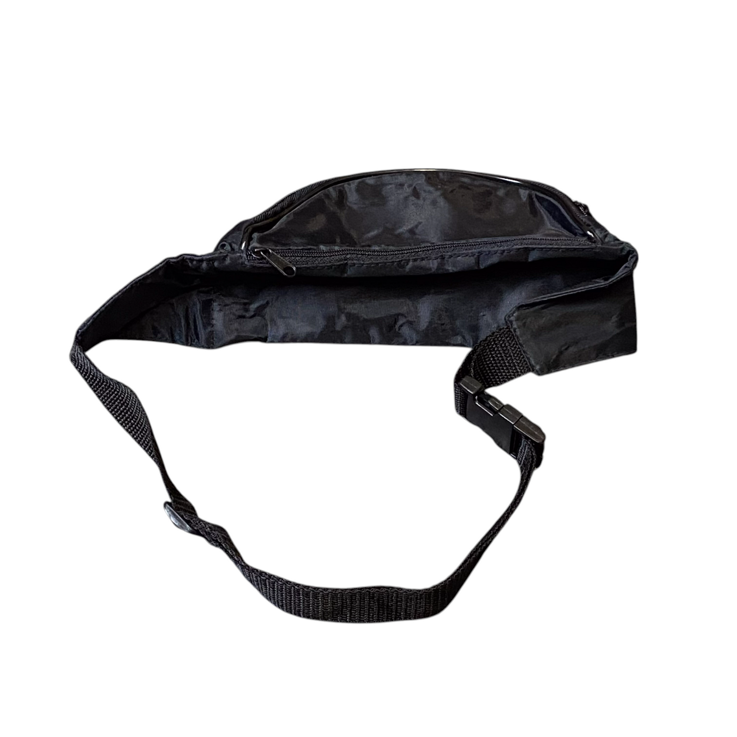 Gillette Mach 3 Unisex Waist Fanny Pack Bum Bag Black Adjustable Strap Zipper