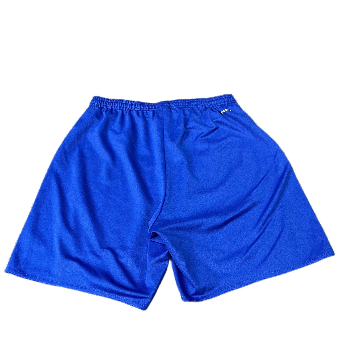 Adidas Climalite Running Soccer Shorts Men XS 27" Waist Blue Athletic Drawstring