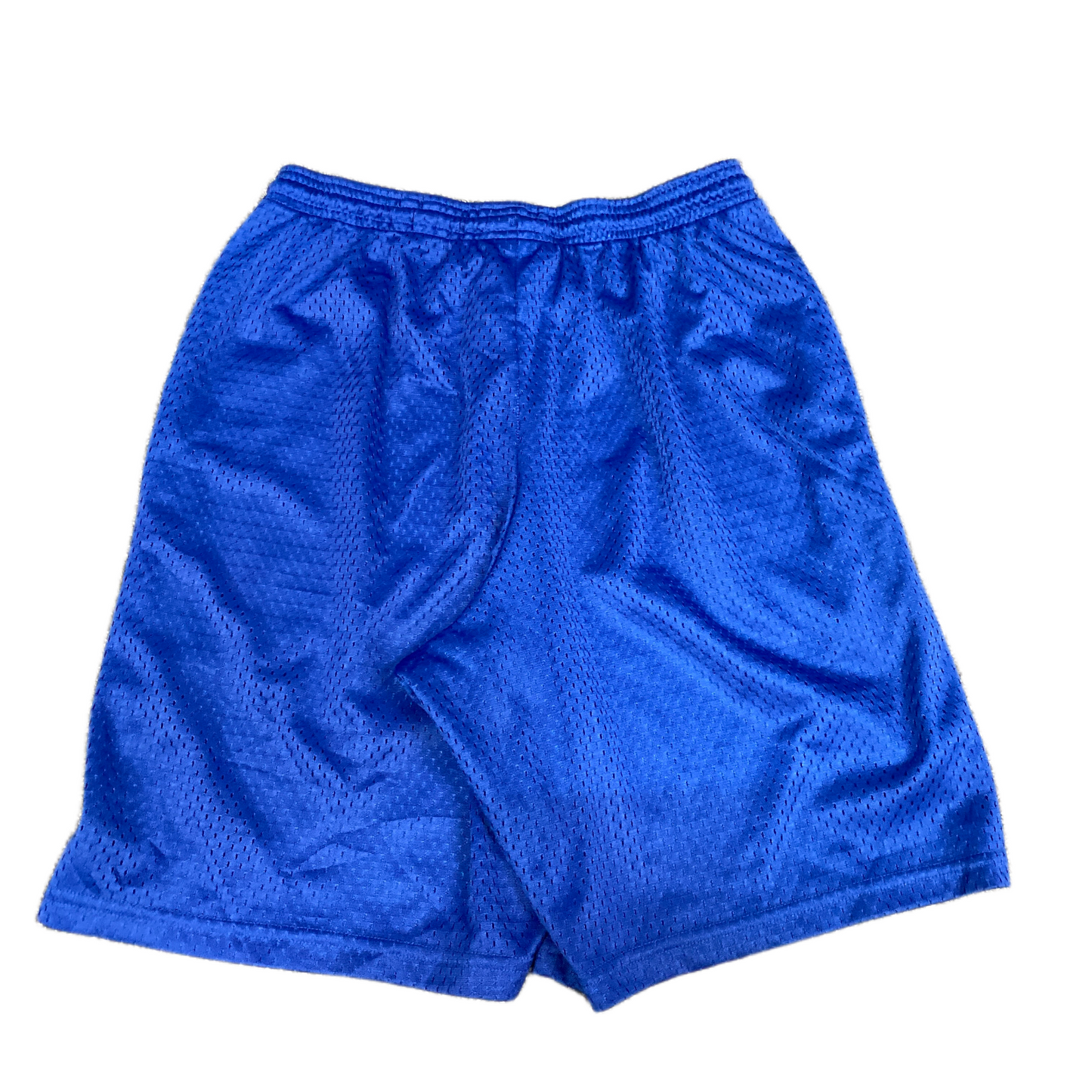 Basketball Shorts Mens XS 26" Waist Blue Mesh Gym Training Workout Drawstring
