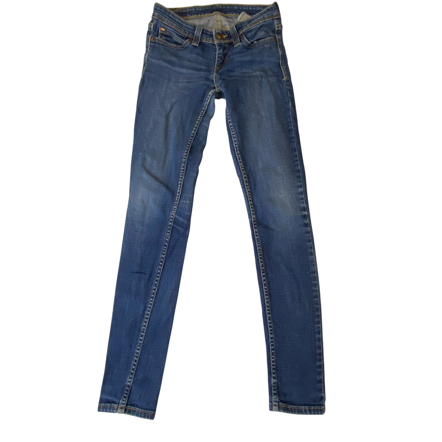 Levi's Jeans Womens Small W24 L29 Blue Denim Red Tab Super Skinny Leg Outdoor