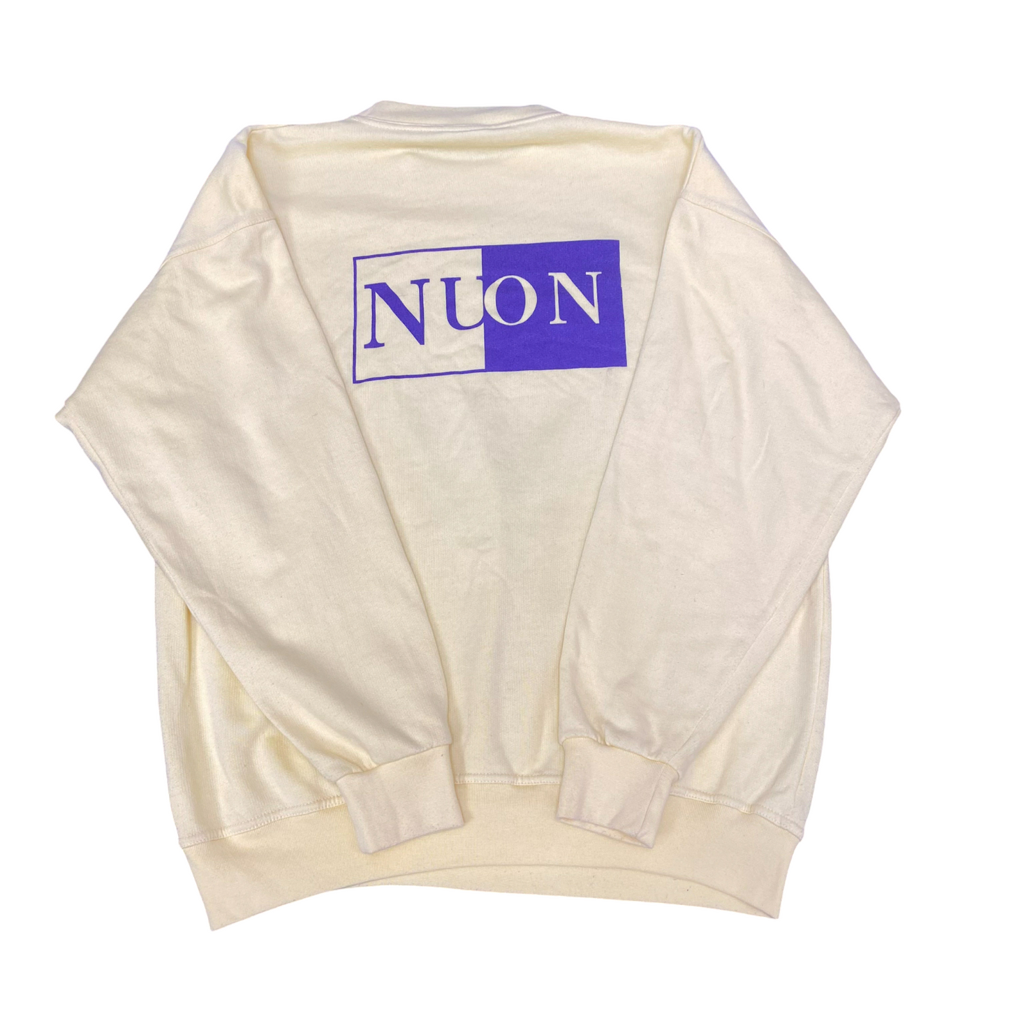 US Basic NUON Shockers Sweatshirt Womens XL Yellow Long Sleeve Pullover Y2K