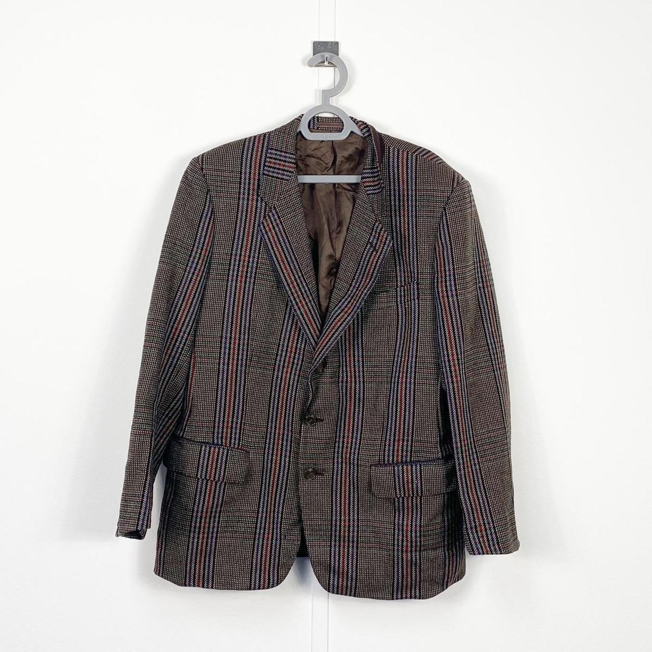 Vintage Tartan Blazer Jacket