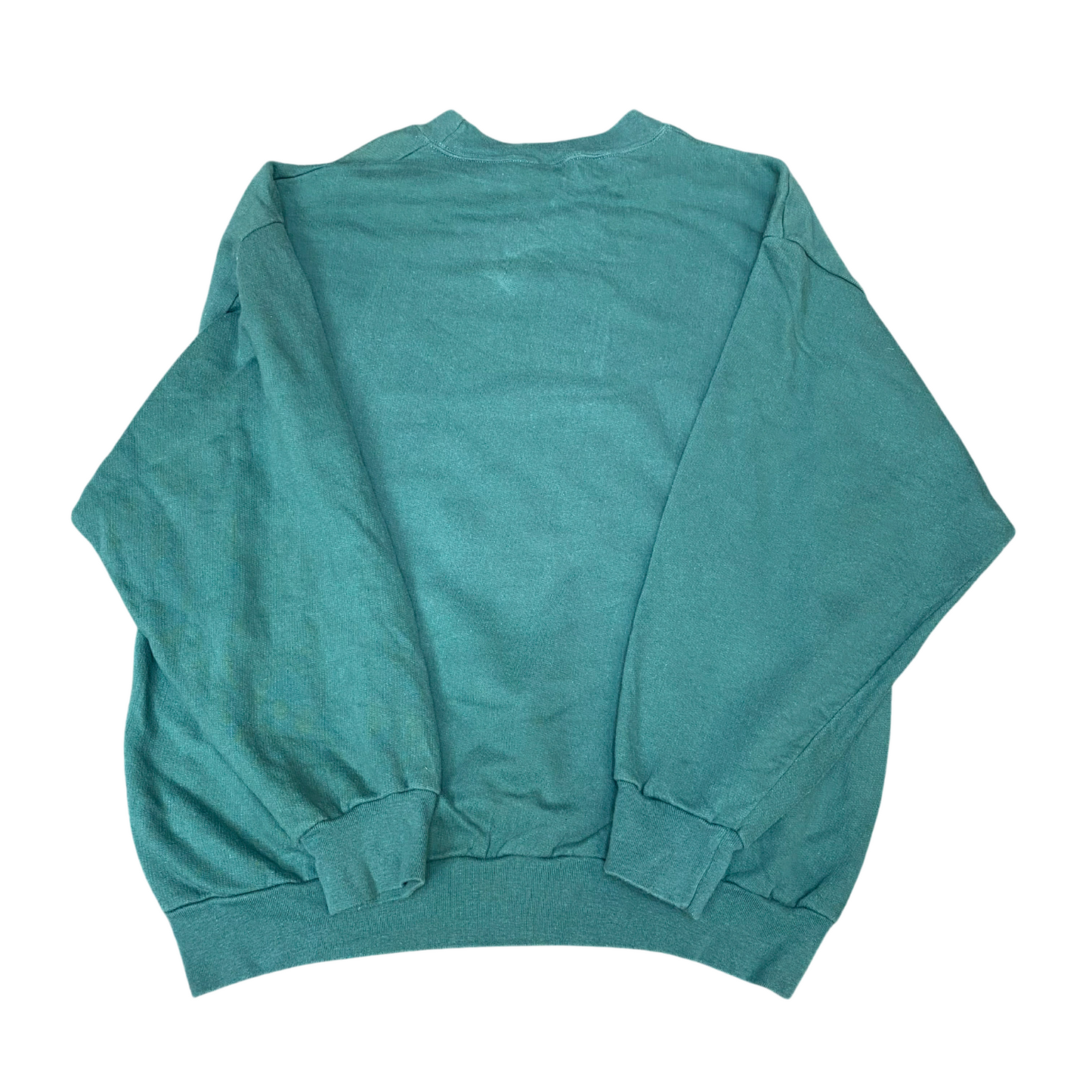 Sweatshirt Womens Medium Green Olympic Association 753-3 Graphic Print Crew Neck