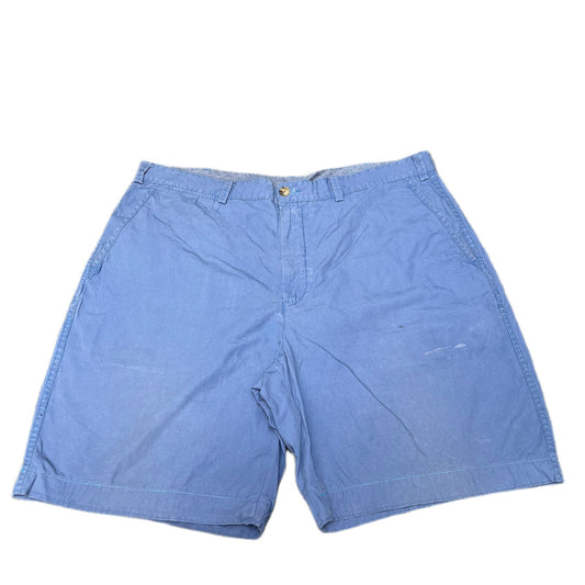 Polo Ralph Lauren Chino Shorts Fits as Men XL 40" Waist Blue  Flat Front Outdoor