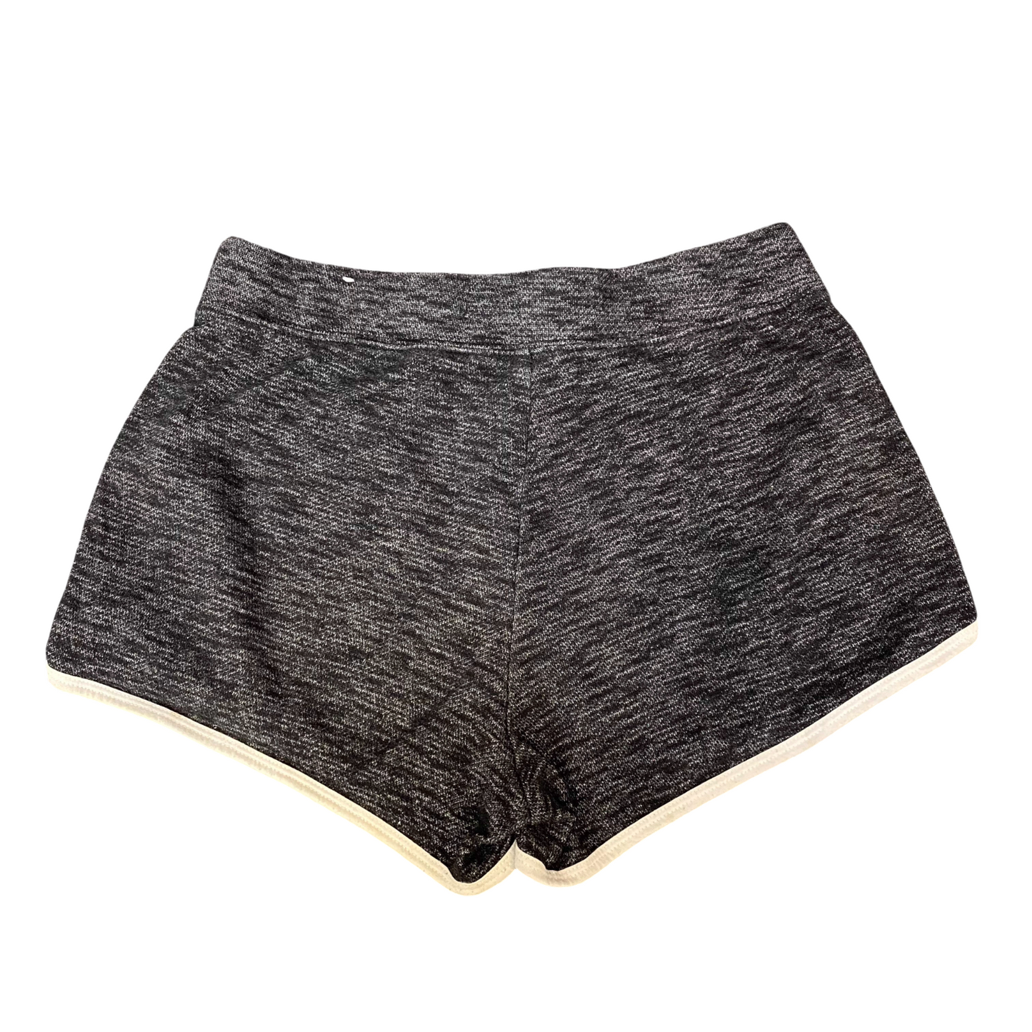 Active Running Sprinter Shorts Girls Medium Black Drawstring Waist Dolphin Hem