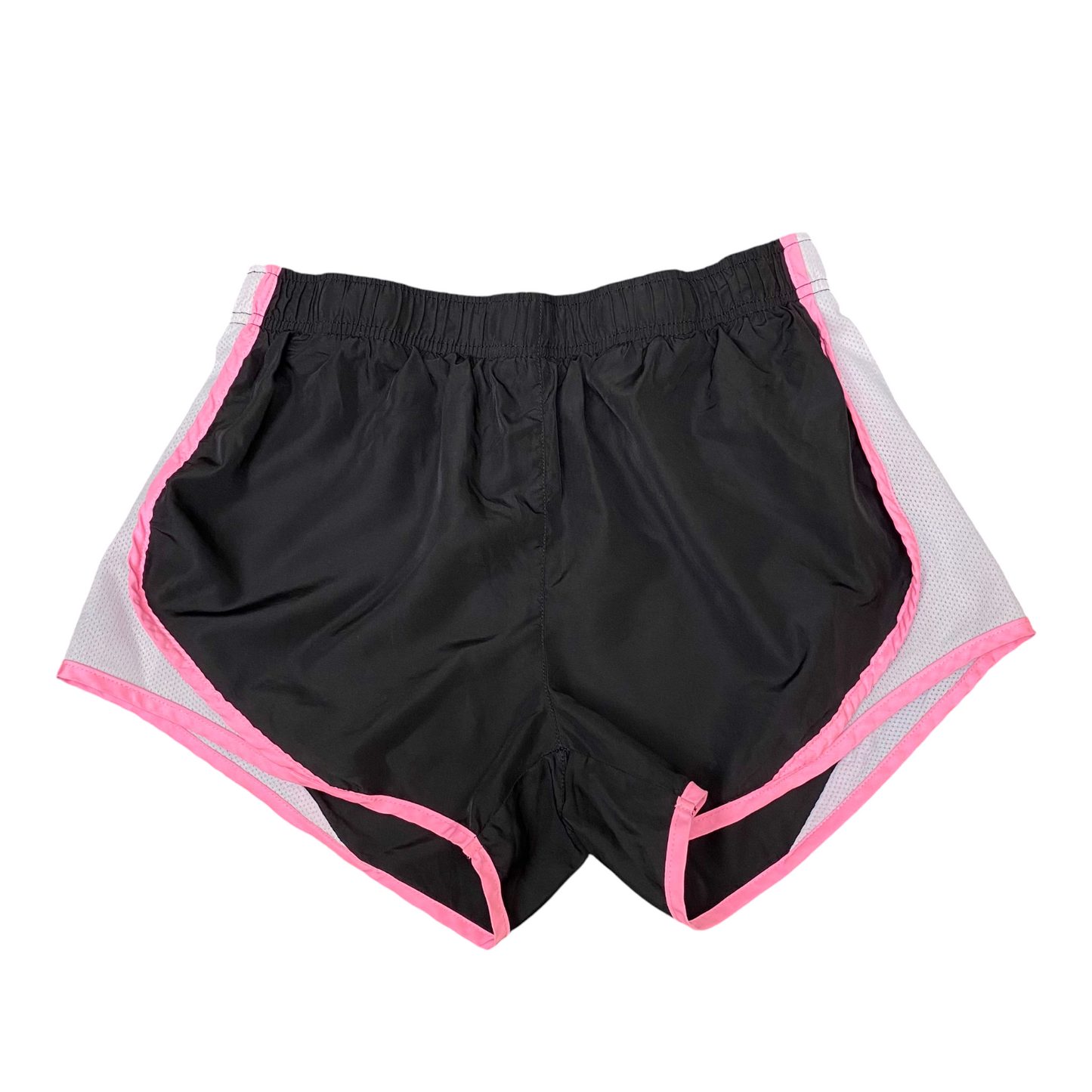 Sprinter Shorts Womens M Black Pink Athletic Running Elastic Waist Outdoor