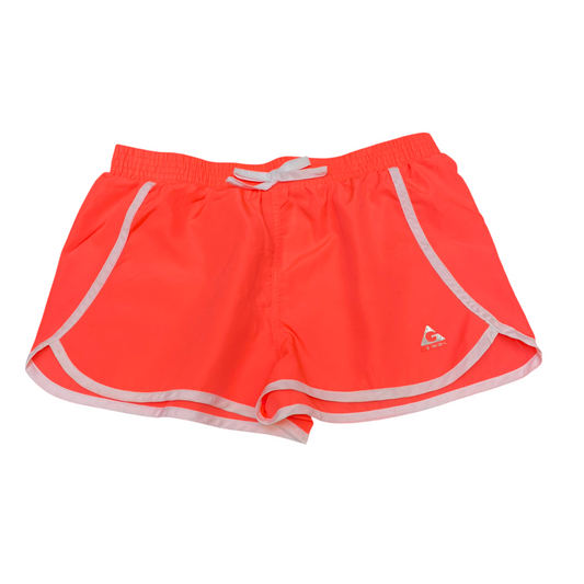 Running Sprinter Shorts Girls 26W Orange Athletic Fit Workout Drawstring Waist