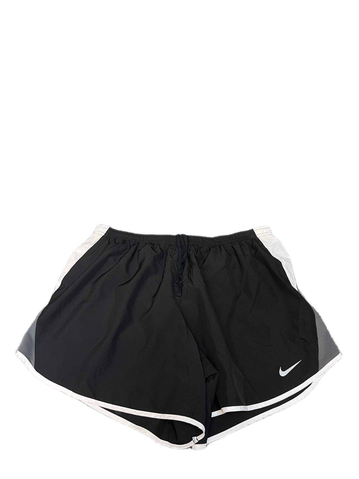 Nike Running Shorts Fits as Womens 2XL 36" Waist Black Performance Dolphin Hem