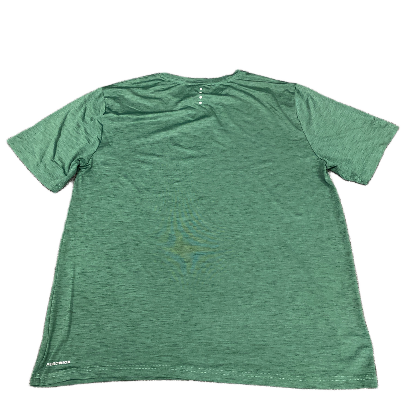 Reebok Activewear T-Shirt Mens Large Green Short Sleeve Crew Neck Pullover Tee