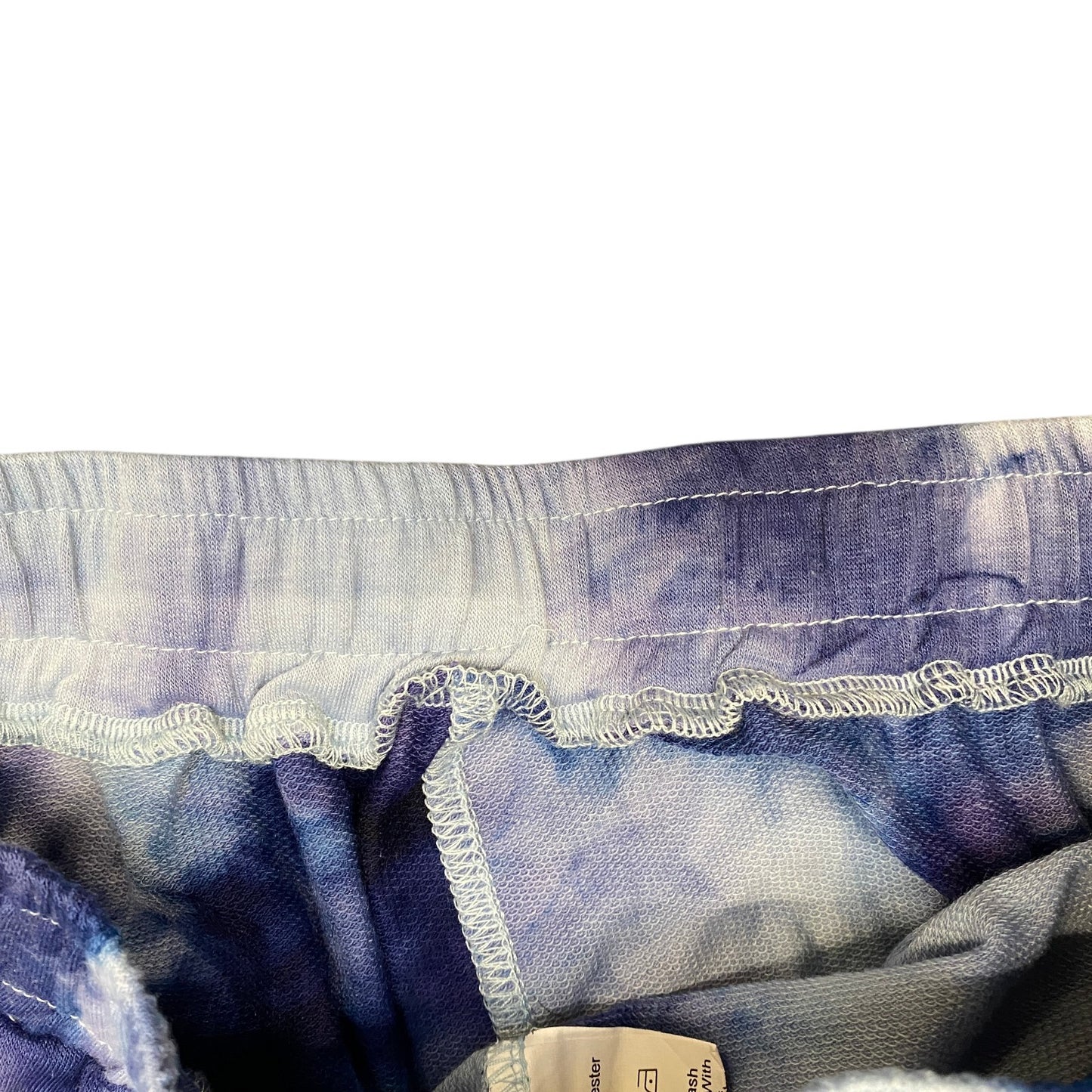 Running Sprinter Shorts Women S 24" Waist Purple Tie Dye Gym Workout Dolphin Hem