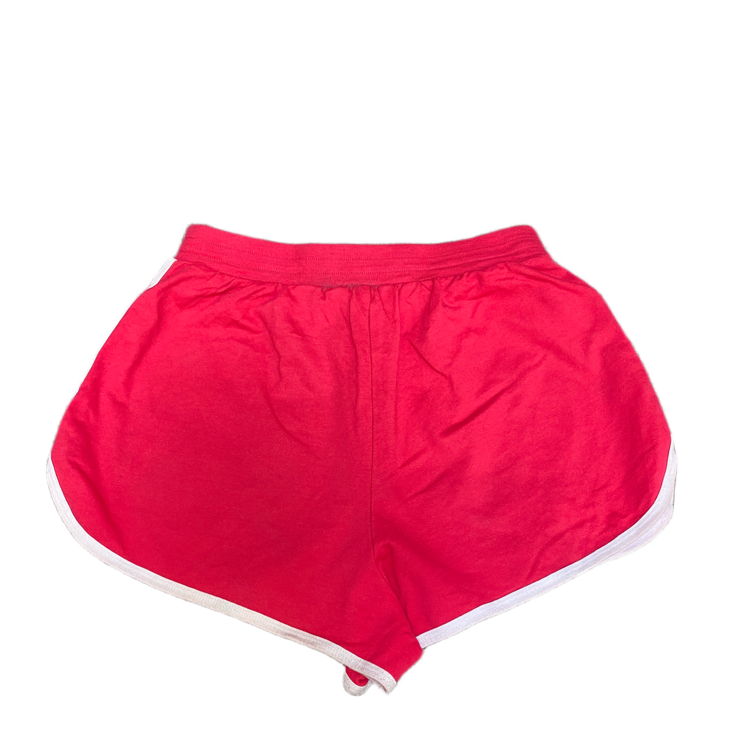 Running Sprinter Shorts Womens M 25" Waist Pink Athletic Gym Workout Dolphin Hem