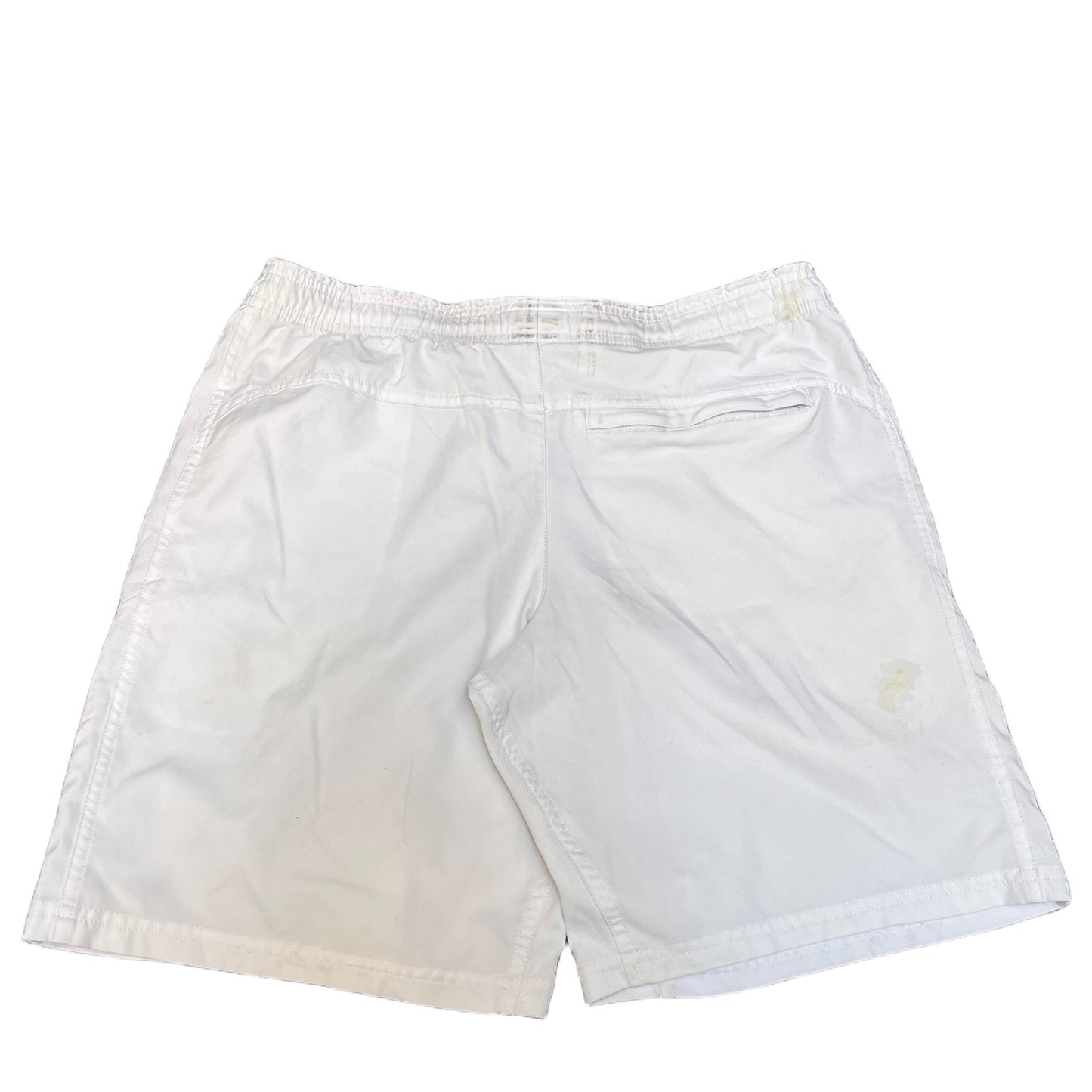 Nike Dri-FIT Tennis Shorts Mens Small 31" Waist White Performance Drawstring