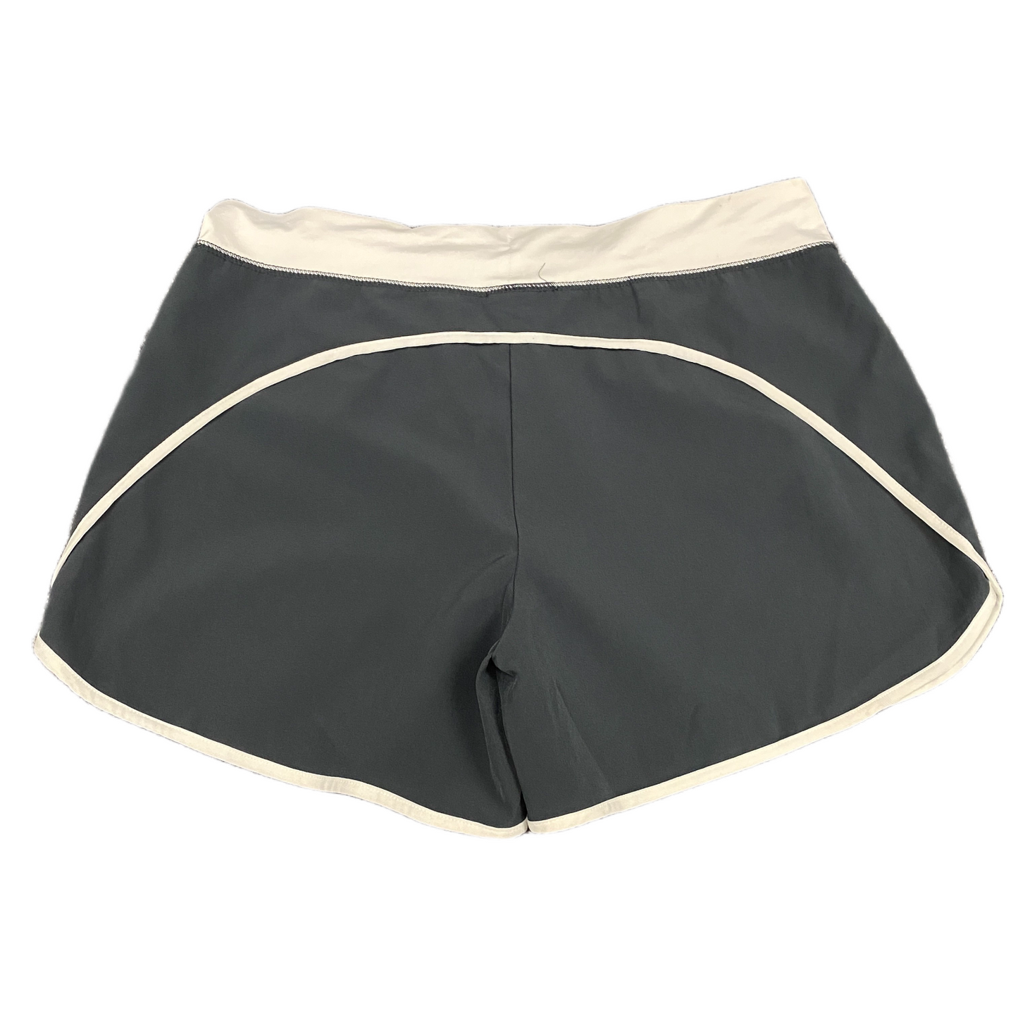 Running Shorts Girls Medium 30" Waist Grey Elastic Waist Gym Training Pull On