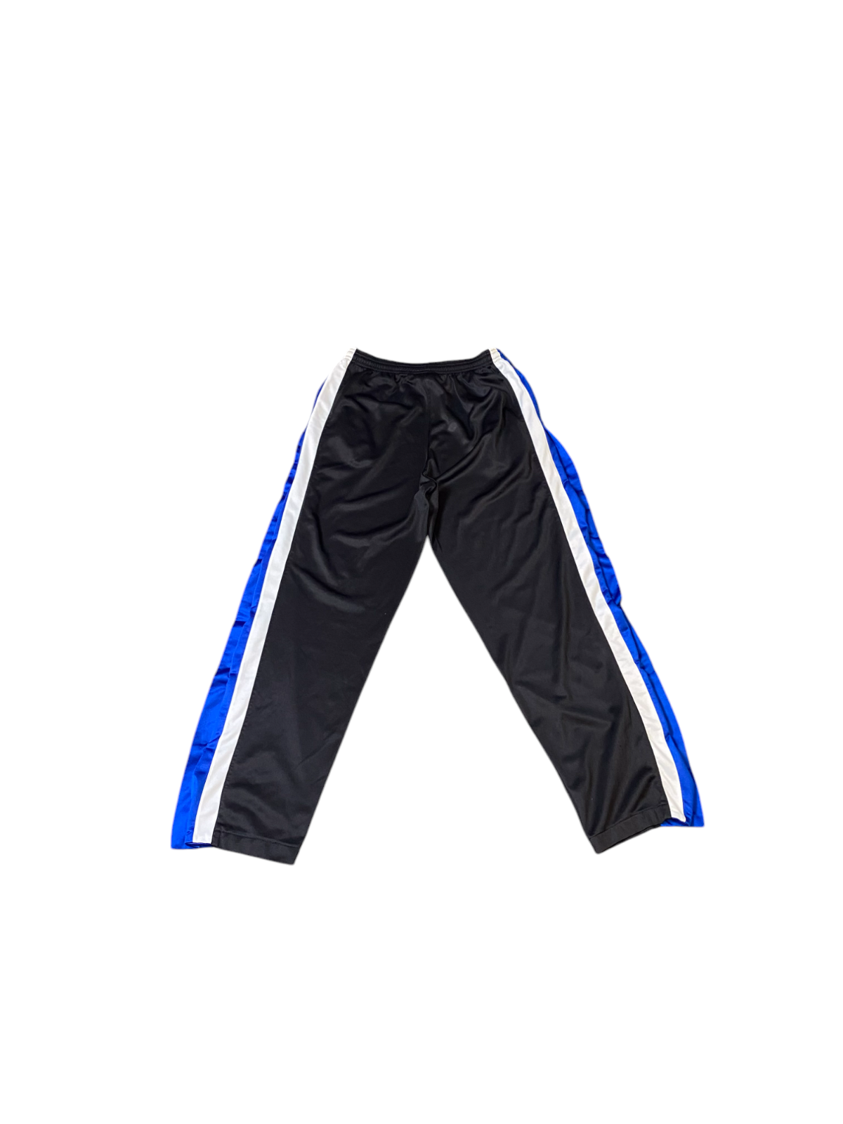 H.B Team Joggers Womens Medium Black Side Snap Button Elastic Waist Sweatpants