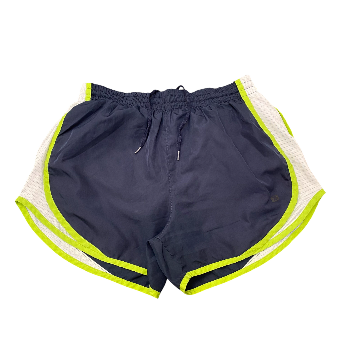 Athletic Running Shorts Womens Small Blue Mesh Performance Quick Dry Drawstring