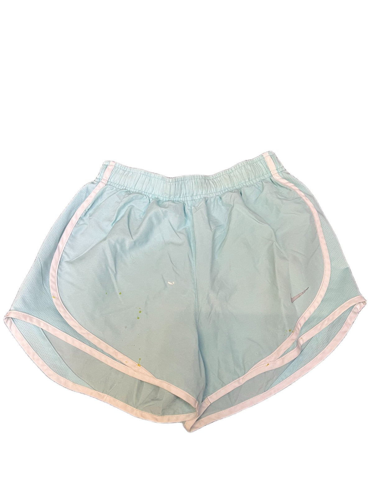Nike Running Tempo Shorts Womens Small 24" Waist Blue Performance Dolphin Hem