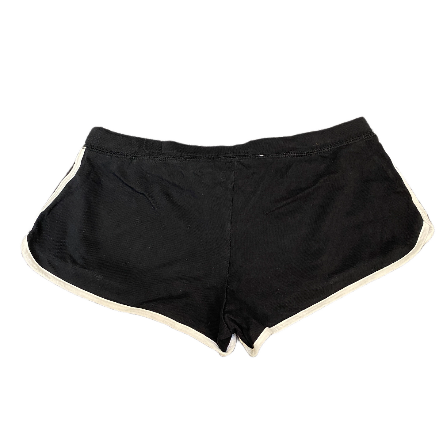 New York High School Running Sprinter Shorts Womens L 30" Waist Black Athletic