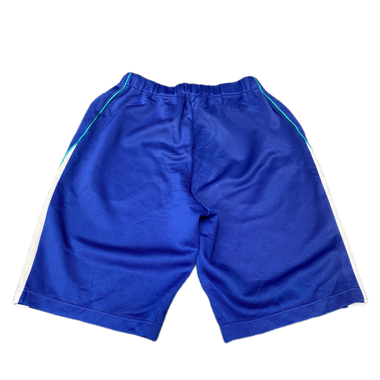 Athletic Shorts Mens Small 26" Waist Blue Gym Training Elastic Waist Pull On