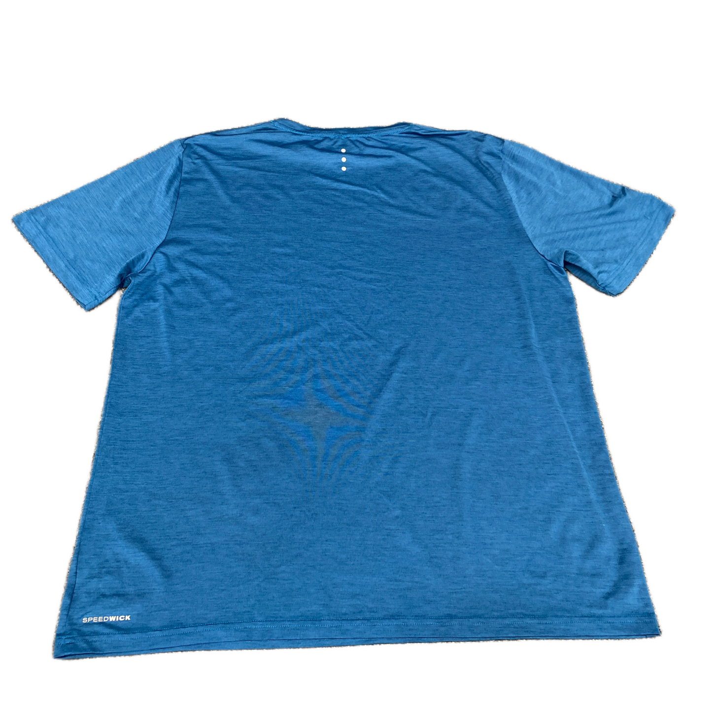 Reebok Speedwick T-Shirt Womens Large Blue Short Sleeve Crew Neck Pullover Tee