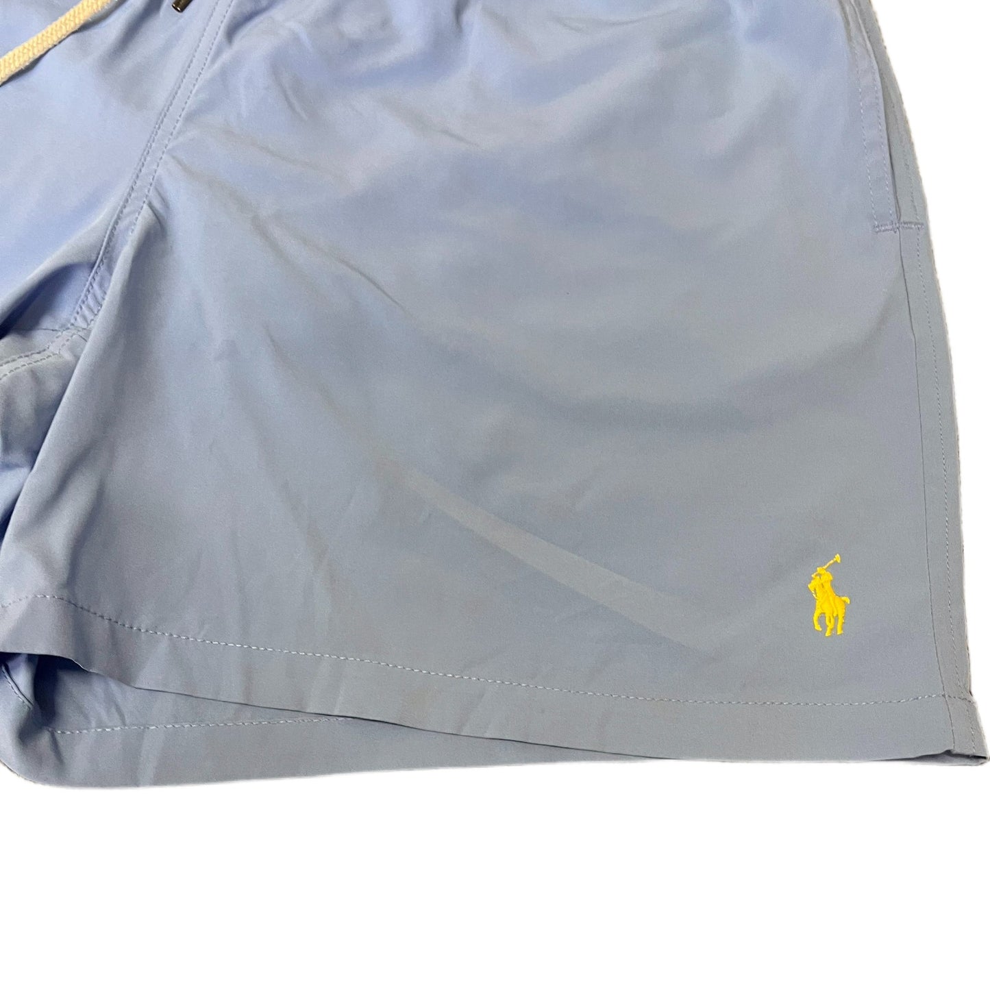 Polo Ralph Lauren Swim Trunks Board Shorts Fits as Mens L 33" Waist Blue Lined
