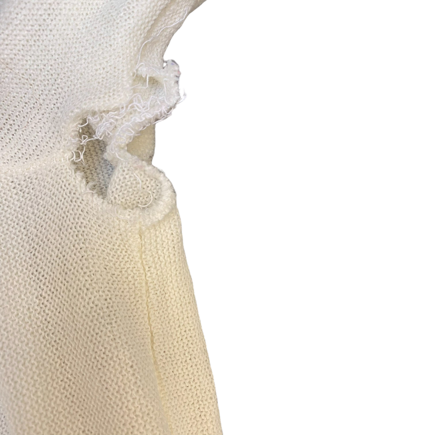 IZOD Jumper Womens Large White Knitted Long Sleeve V-Neck Outdoor Pullover