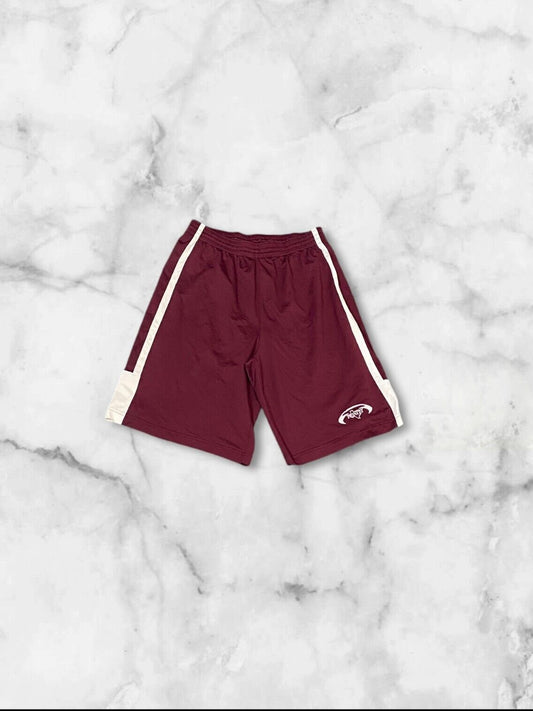 Nike Shorts Men Large Wine Atlantic Sportswear Performance Dri Fit Elastic Waist