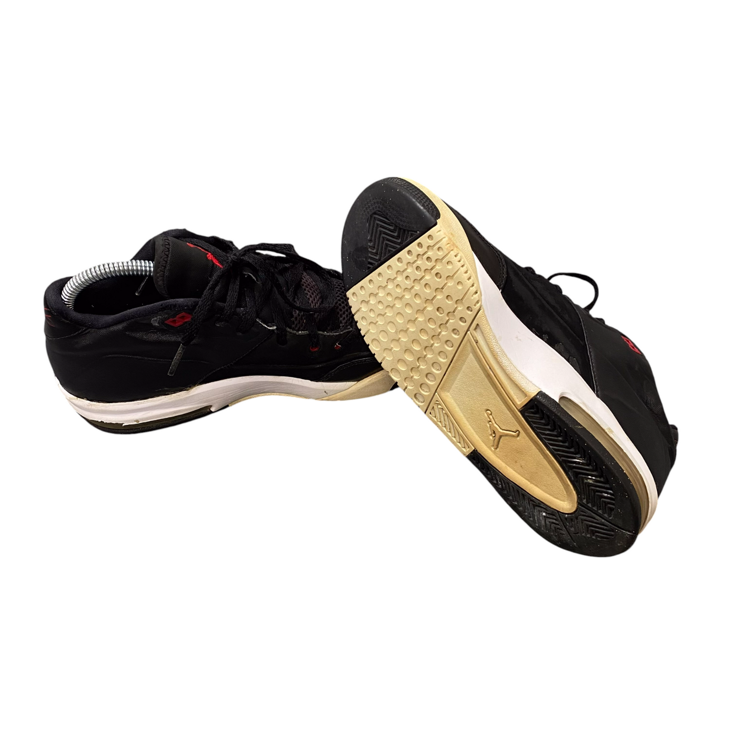 Jordan Flight Origin 3 Youth Basketball Trainers 4.5 Black Athletic 820246-001