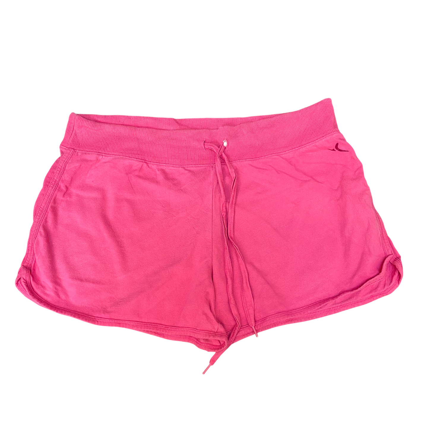 Running Sprinter Shorts Womens Large Pink Athletic Fit Elastic Waist Drawstring