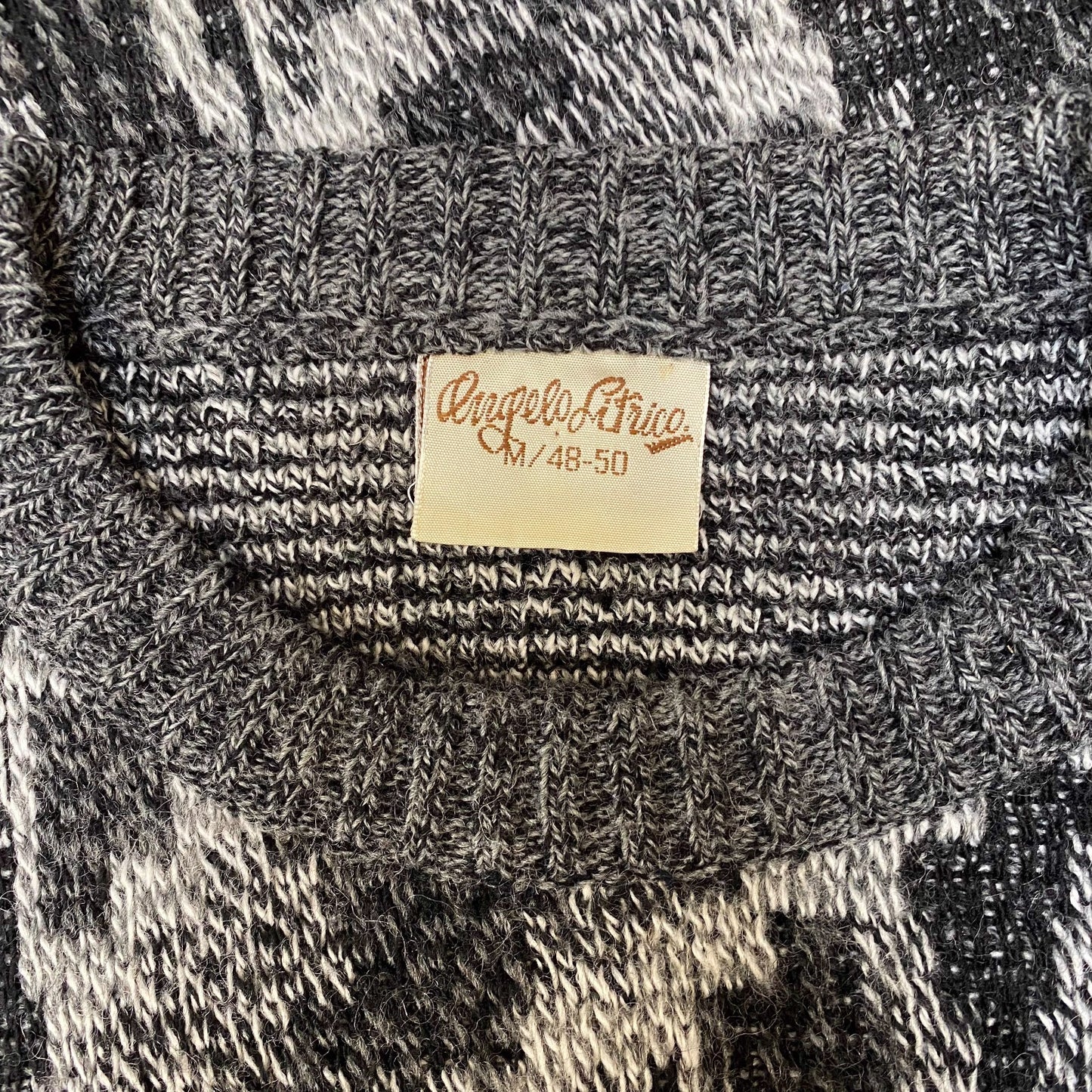 Onpelo Fitrico Jumper Womens Medium Grey Patterned Warm Winter Holiday Pullover